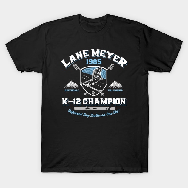 Lane Meyer K12 Champion T-Shirt by Alema Art